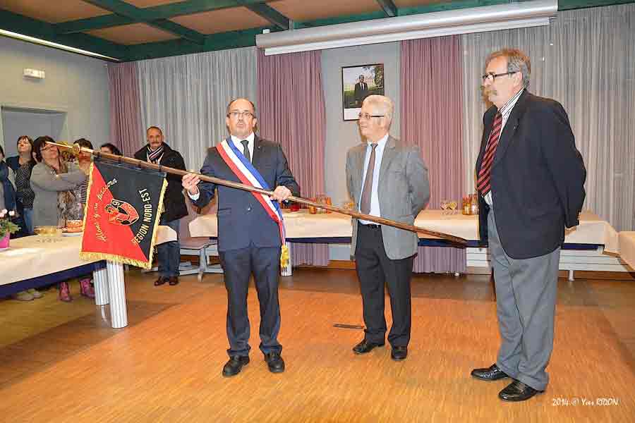 C&eacute;r&eacute;monie du 11 novembre &agrave; Volgelsheim
